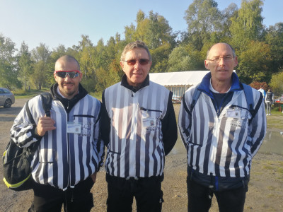 Les Zébrés : Mickael, Claude et Francis